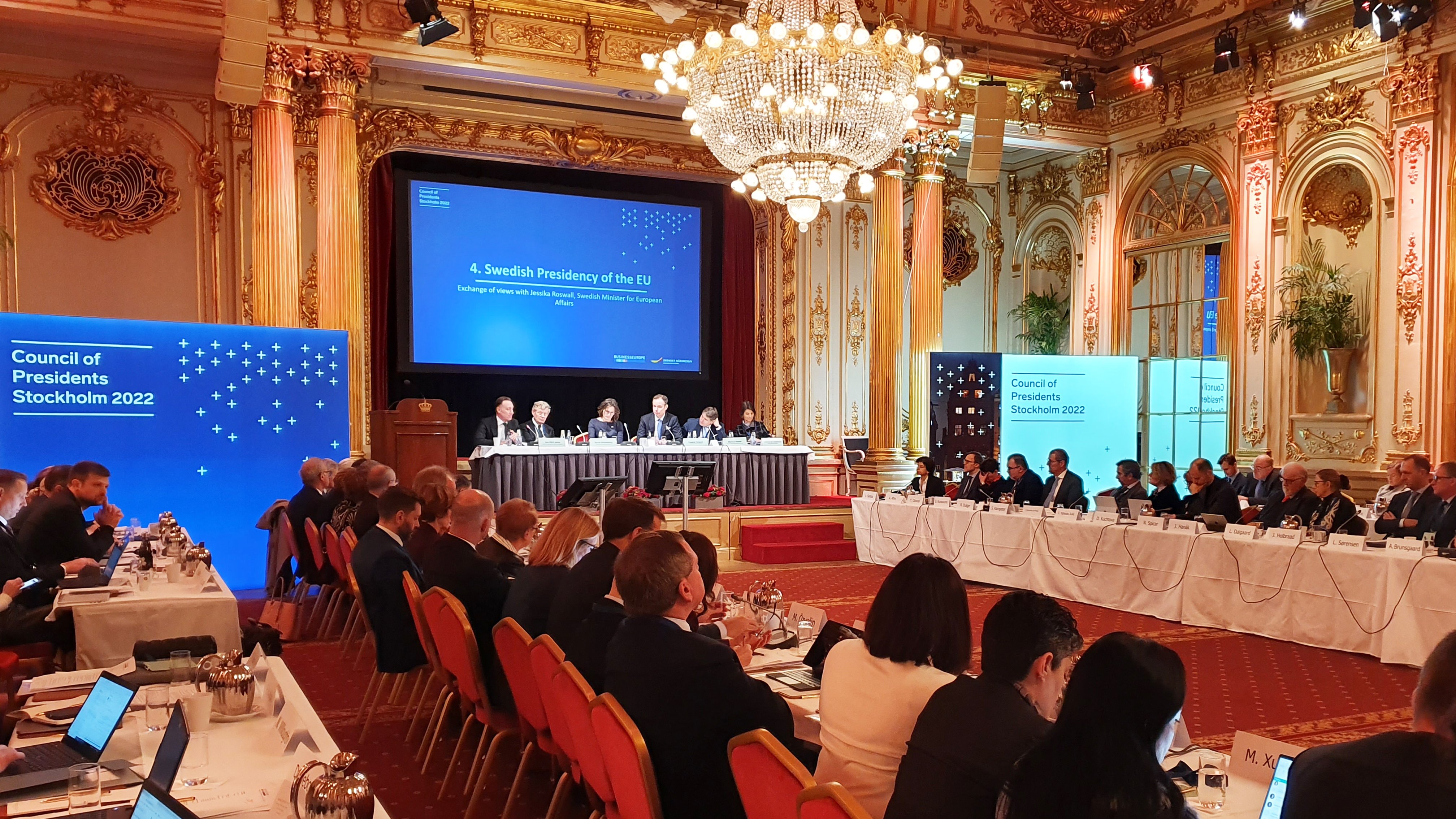 Cтокхолмска декларация - Cъвет на президентите на BusinessEurope